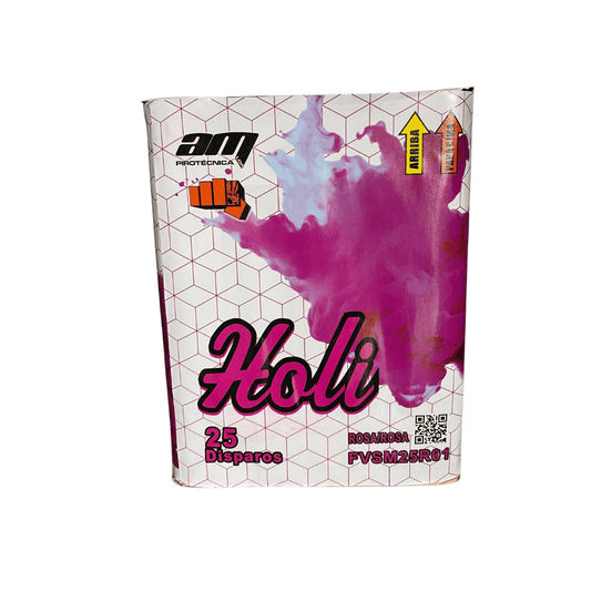 Bateria Holi - Rosa - Louro Pirotecnia