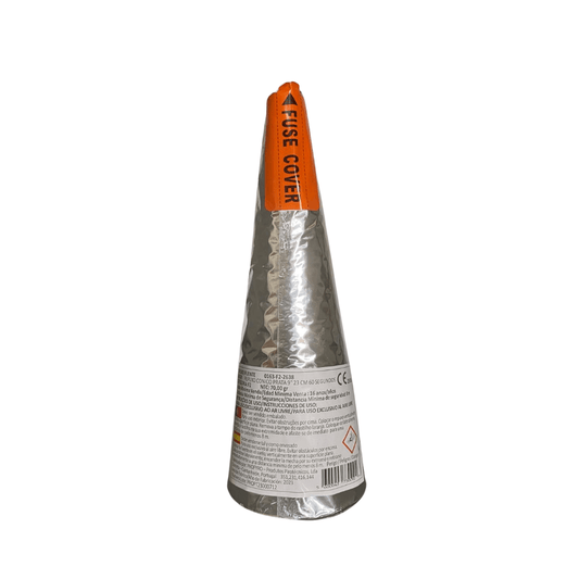 Repuxo Prata 23 Cm - Louro Pirotecnia