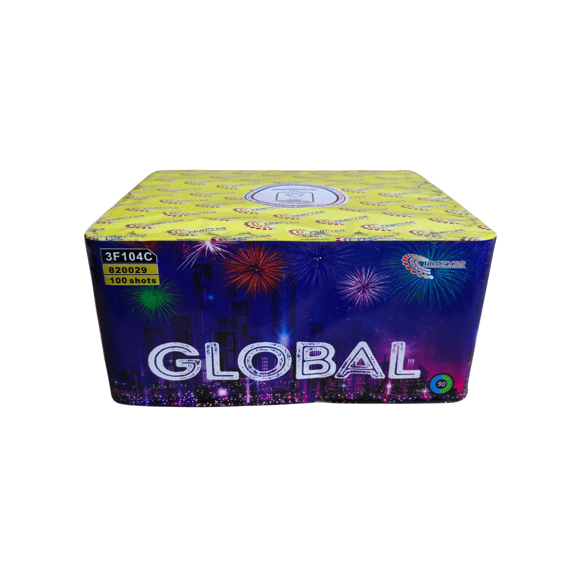 Bateria Global - 100 Disparos - Louro Pirotecnia