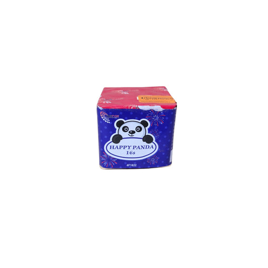 Bateria Happy Panda - 16 Disparos - Louro Pirotecnia